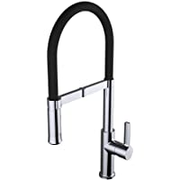 Clever 61100 Grifo de Cocina 3 Vías 1 Mando Chef Metal Free- Cromado